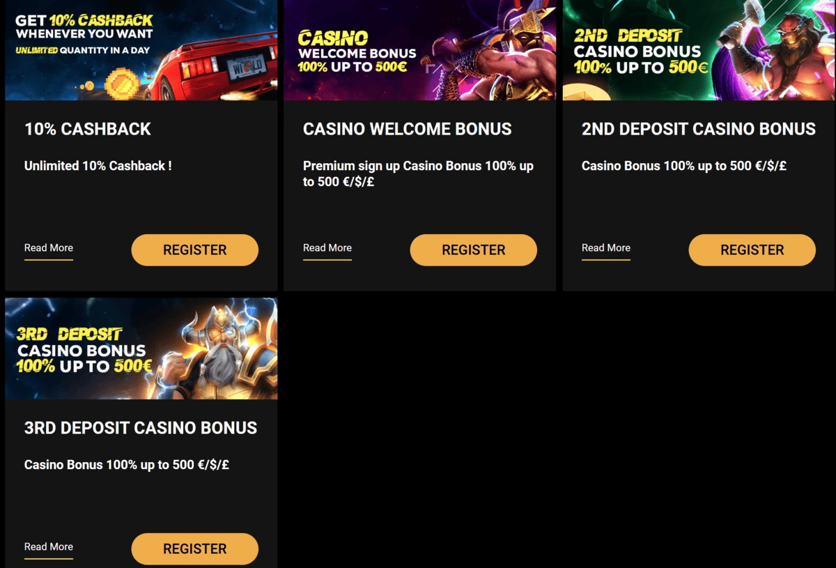 GoldenBet Casino Promotions